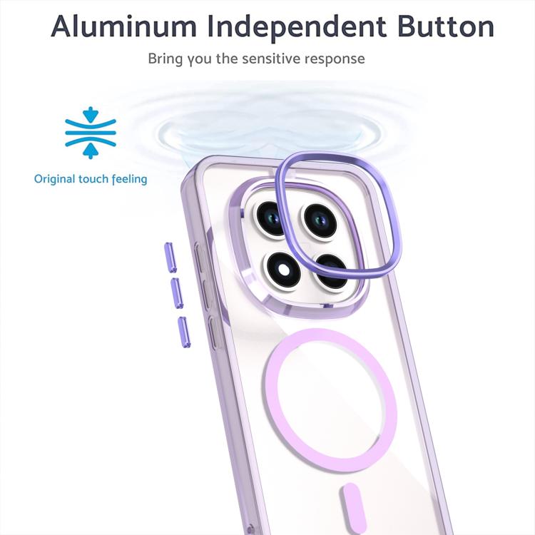 For Redmi Note 15 Pro 4G Global 163.2mm MagSafe Magnetic Clear Phone Case