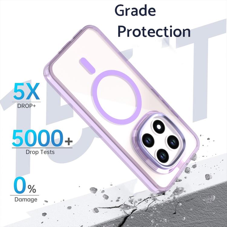 For Redmi Note 15 Pro 4G Global 163.2mm MagSafe Magnetic Clear Phone Case