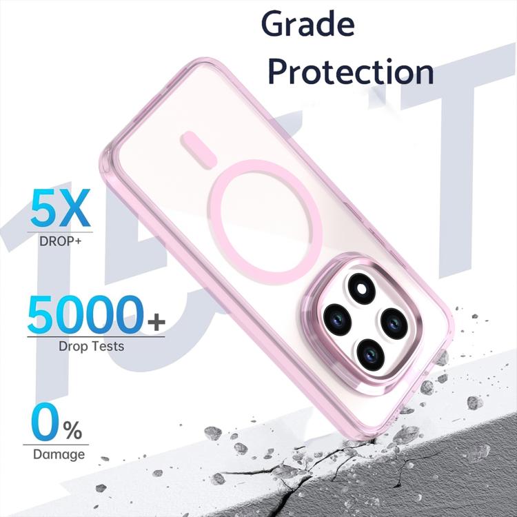 For Redmi Note 15 Pro 4G Global 163.2mm MagSafe Magnetic Clear Phone Case