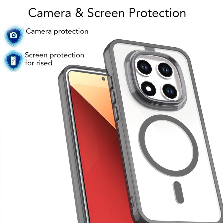 For Redmi Note 15 Pro 4G Global 163.2mm MagSafe Magnetic Clear Phone Case