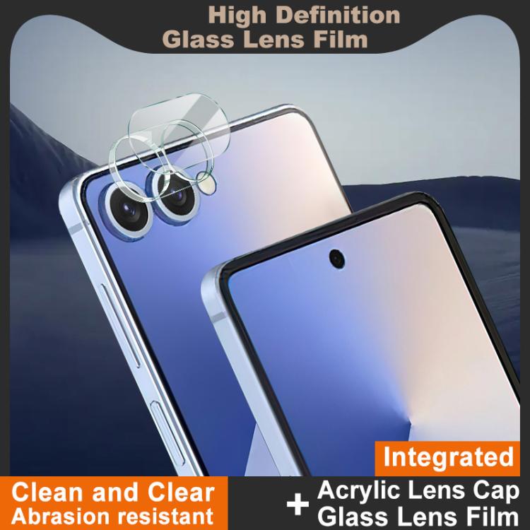 For Samsung Galaxy Z Flip7 5G imak High Definition Integrated Glass Lens Film