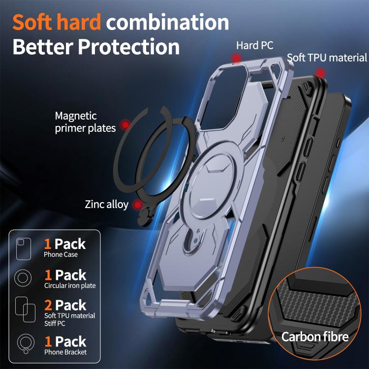 For iPhone 12 Pro Max Cooling MagSafe Holder Phone Case