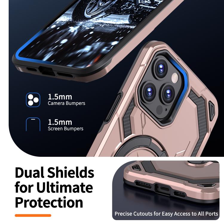 For iPhone 13 Pro Max Cooling MagSafe Holder Phone Case