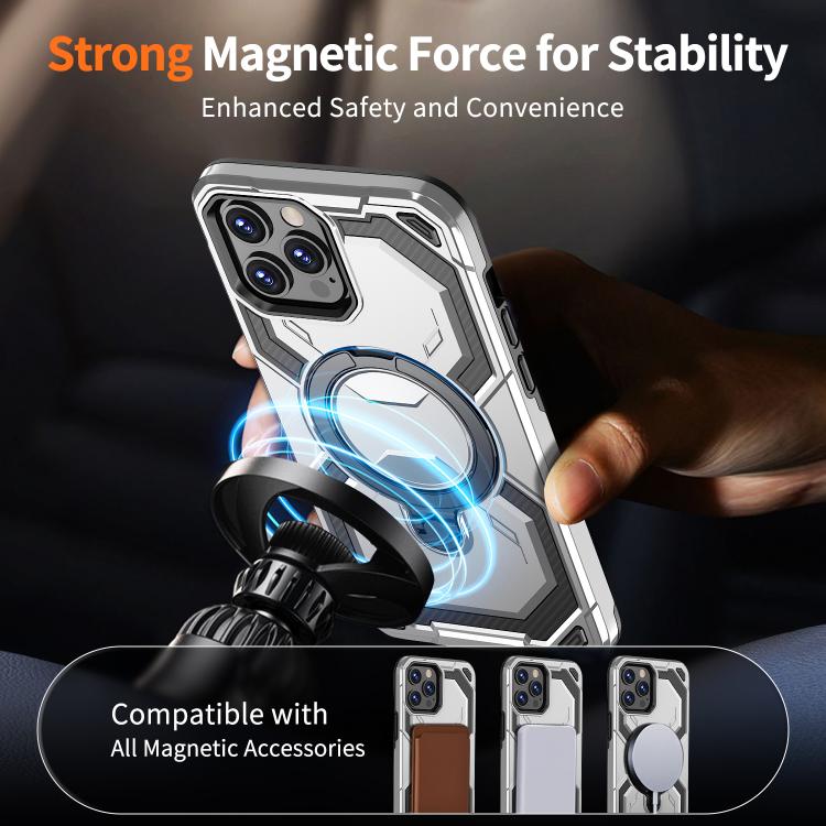 For iPhone 13 Pro Max Cooling MagSafe Holder Phone Case