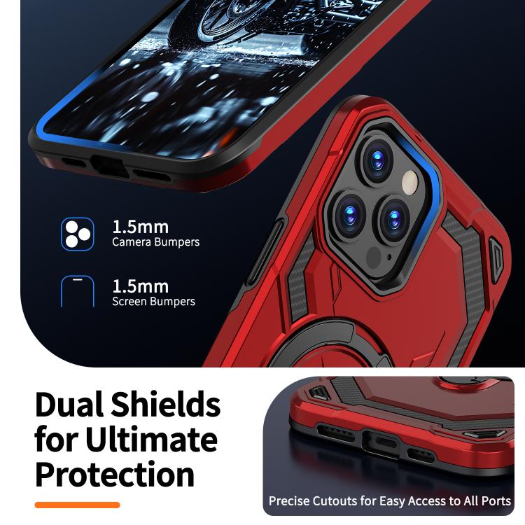 For iPhone 12 Pro / 12 Cooling MagSafe Holder Phone Case