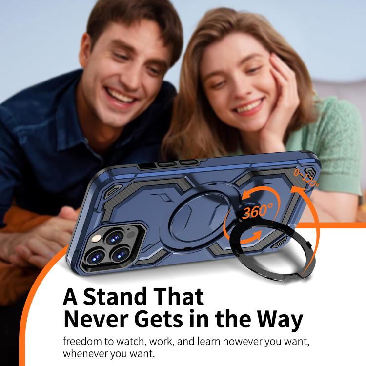 For iPhone 12 Pro / 12 Cooling MagSafe Holder Phone Case