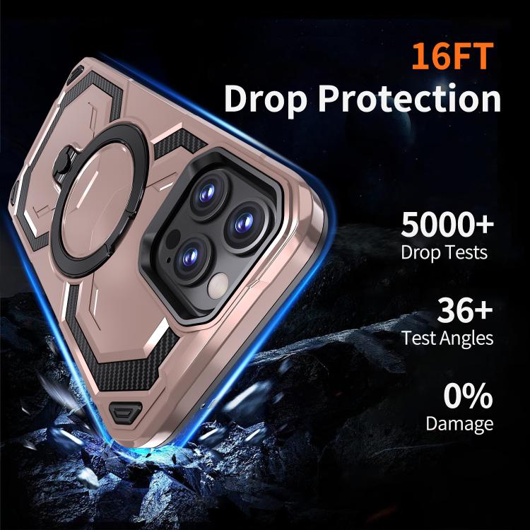 For iPhone 12 Pro / 12 Cooling MagSafe Holder Phone Case