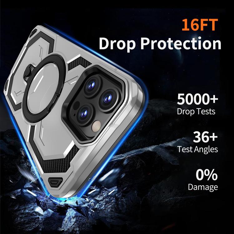 For iPhone 12 Pro / 12 Cooling MagSafe Holder Phone Case