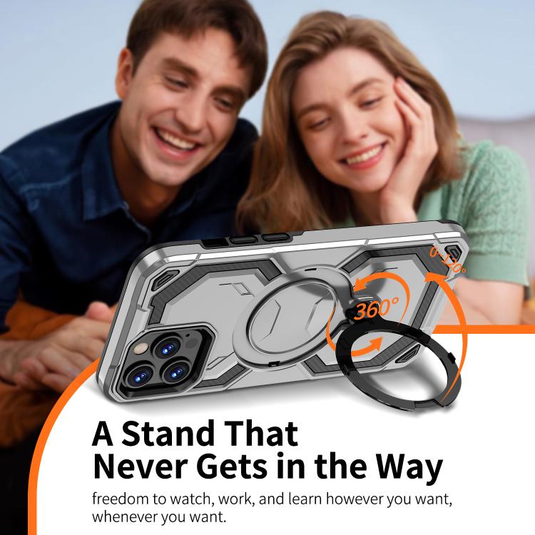 For iPhone 13 Pro Cooling MagSafe Holder Phone Case