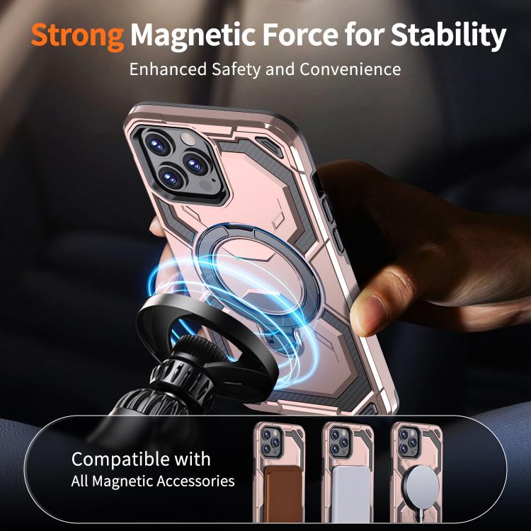 For iPhone 14 Pro Cooling MagSafe Holder Phone Case
