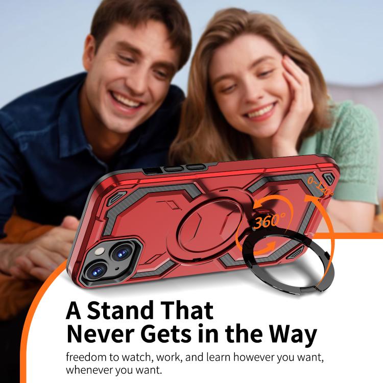 For iPhone 15 Cooling MagSafe Holder Phone Case