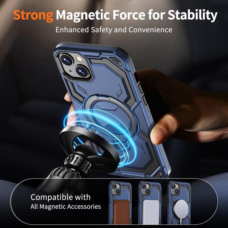 For iPhone 15 Cooling MagSafe Holder Phone Case