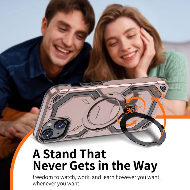 For iPhone 15 Cooling MagSafe Holder Phone Case