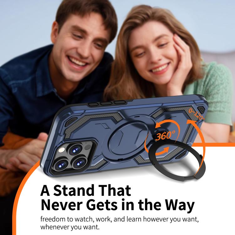 For iPhone 15 Pro Max Cooling MagSafe Holder Phone Case
