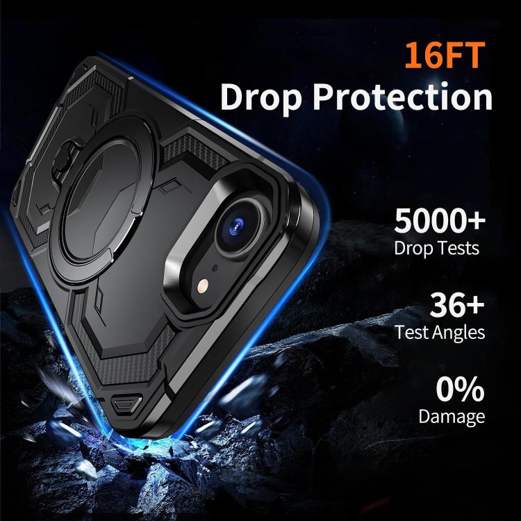 For iPhone 17e / 16e Cooling MagSafe Holder Phone Case