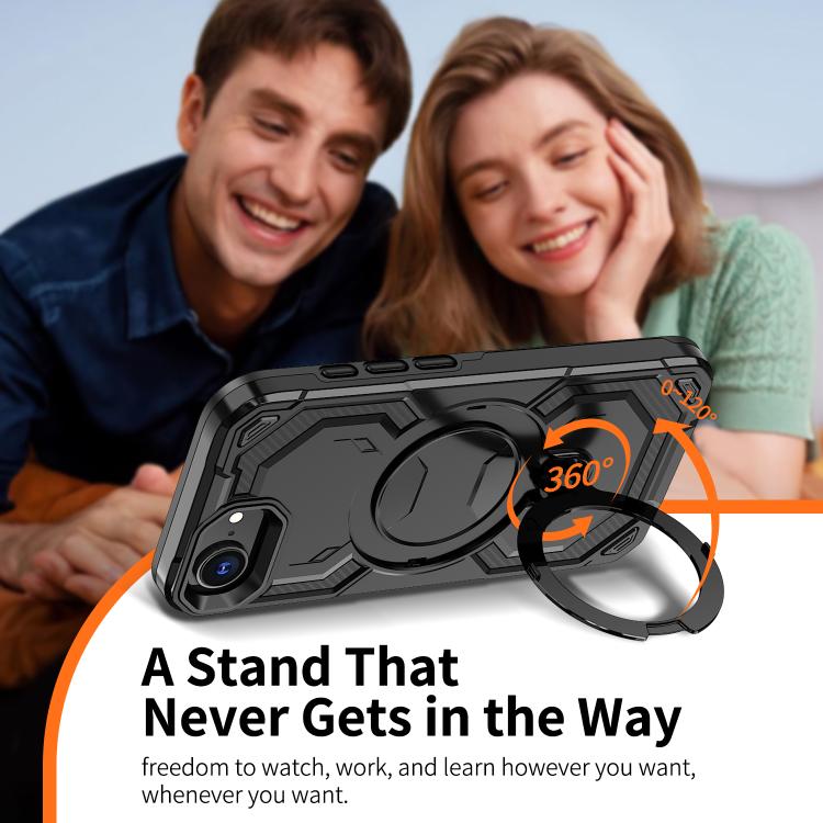For iPhone 17e / 16e Cooling MagSafe Holder Phone Case