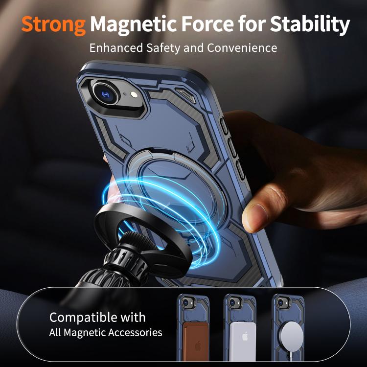 For iPhone 17e / 16e Cooling MagSafe Holder Phone Case