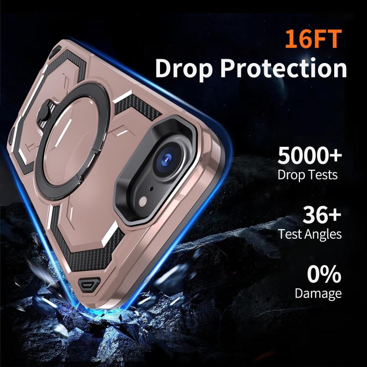 For iPhone 17e / 16e Cooling MagSafe Holder Phone Case