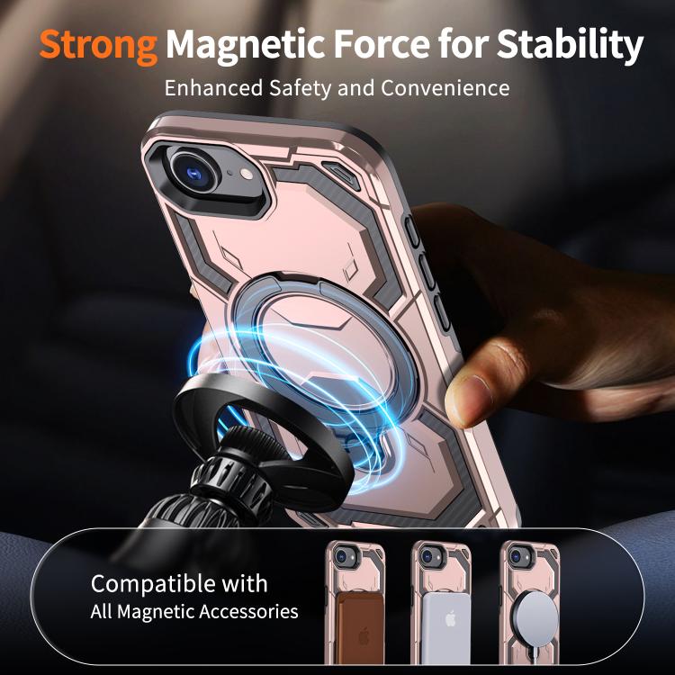 For iPhone 17e / 16e Cooling MagSafe Holder Phone Case