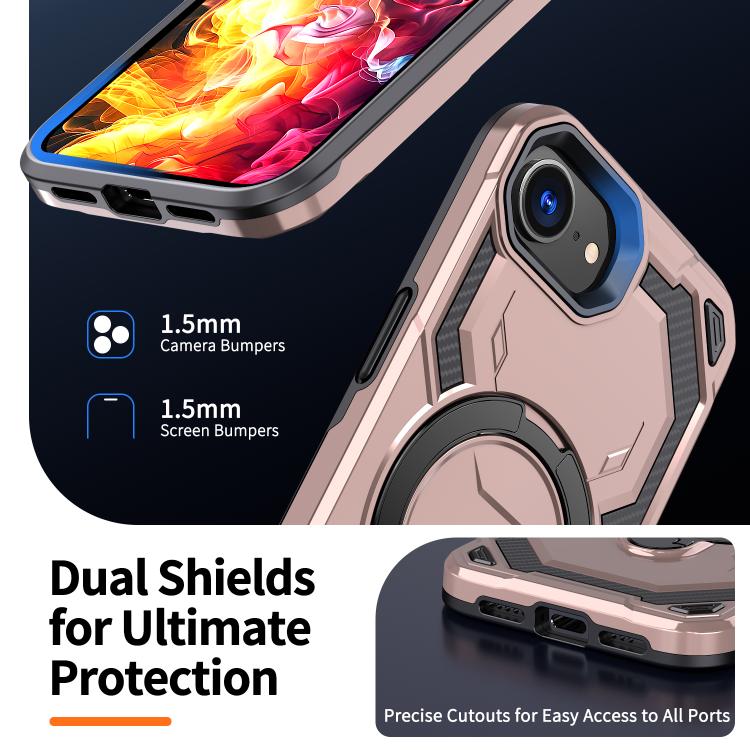 For iPhone 17e / 16e Cooling MagSafe Holder Phone Case