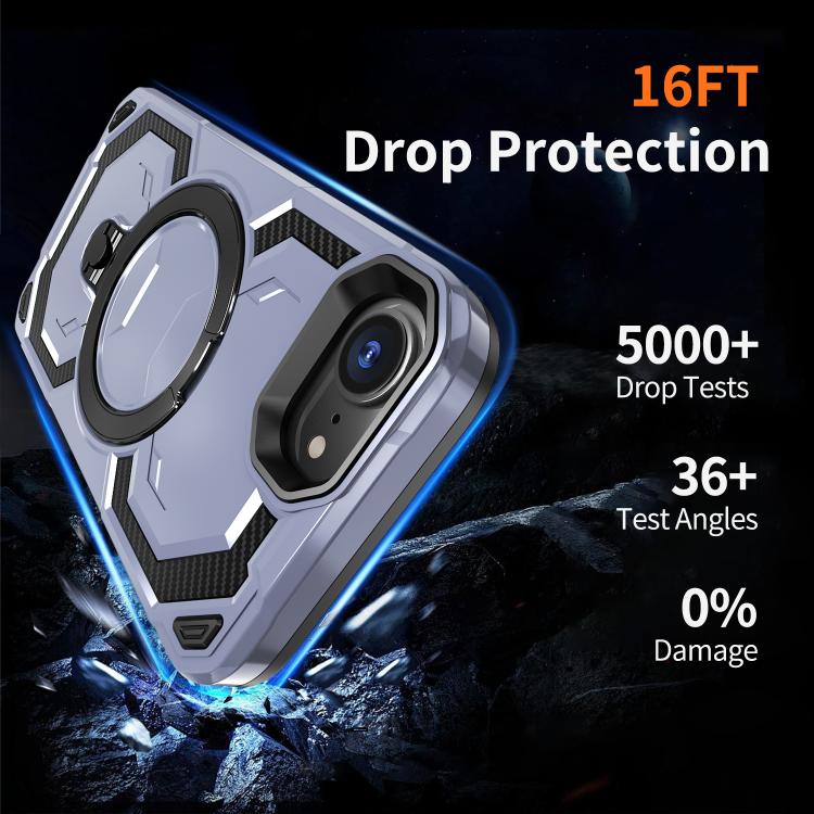 For iPhone 17e / 16e Cooling MagSafe Holder Phone Case