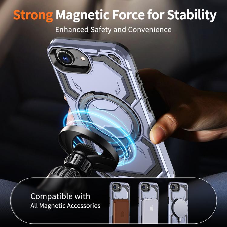 For iPhone 17e / 16e Cooling MagSafe Holder Phone Case