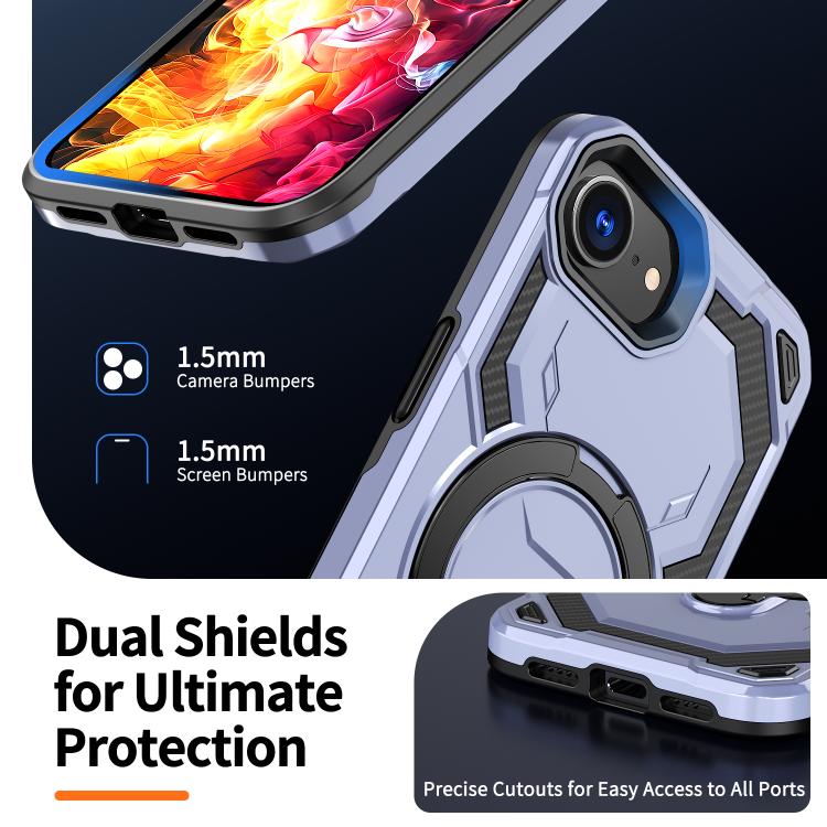 For iPhone 17e / 16e Cooling MagSafe Holder Phone Case