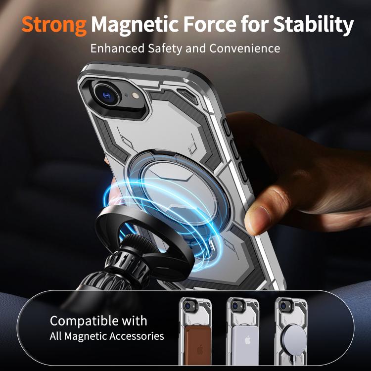 For iPhone 17e / 16e Cooling MagSafe Holder Phone Case