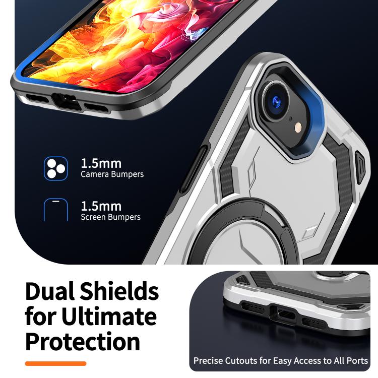 For iPhone 17e / 16e Cooling MagSafe Holder Phone Case