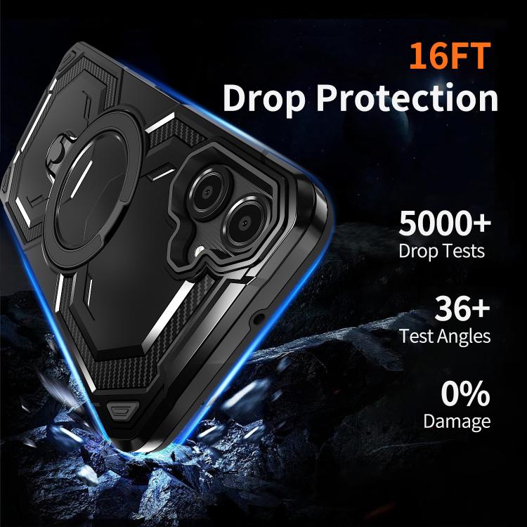 For Samsung Galaxy A06 5G / 4G Cooling MagSafe Holder Phone Case