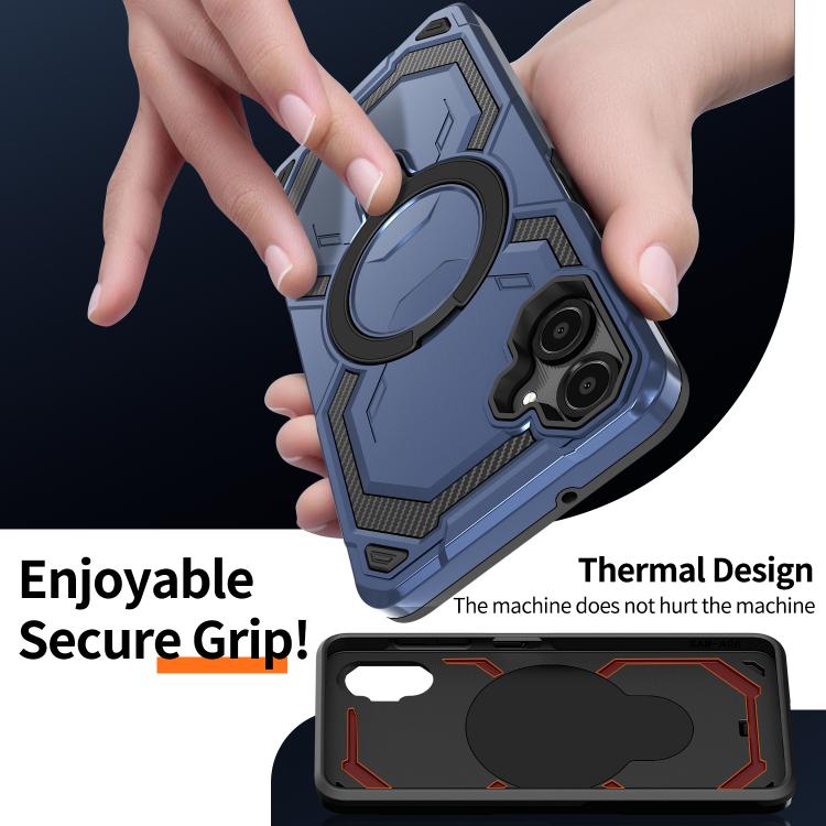 For Samsung Galaxy A06 5G / 4G Cooling MagSafe Holder Phone Case