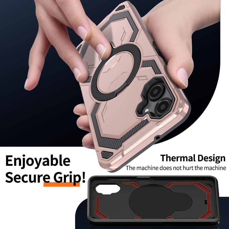 For Samsung Galaxy A06 5G / 4G Cooling MagSafe Holder Phone Case