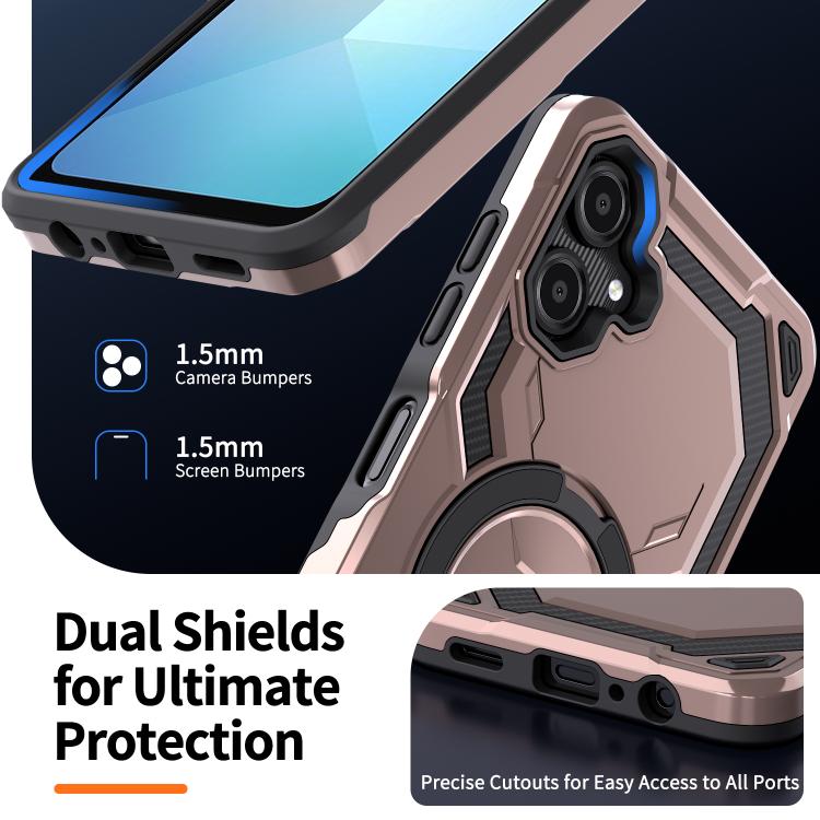 For Samsung Galaxy A06 5G / 4G Cooling MagSafe Holder Phone Case