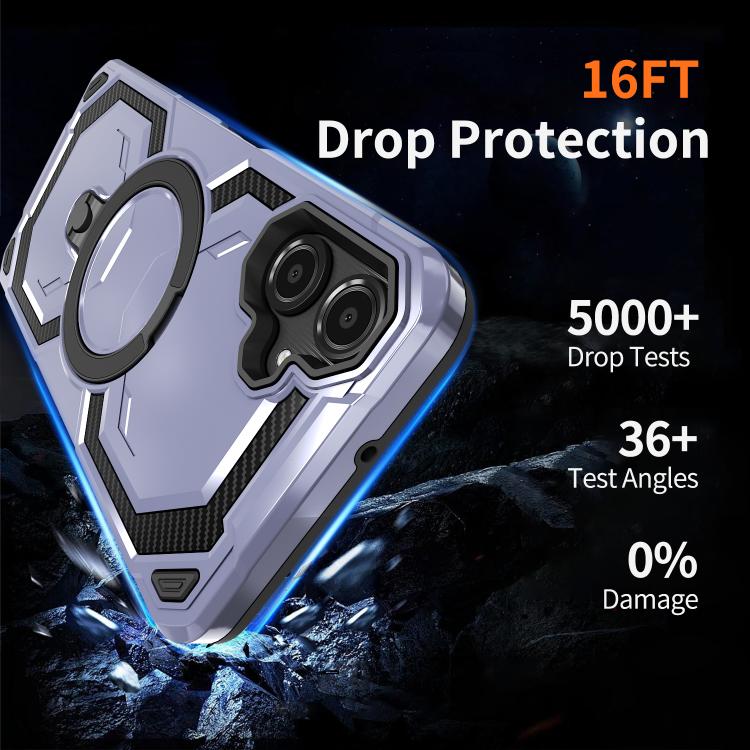 For Samsung Galaxy A06 5G / 4G Cooling MagSafe Holder Phone Case