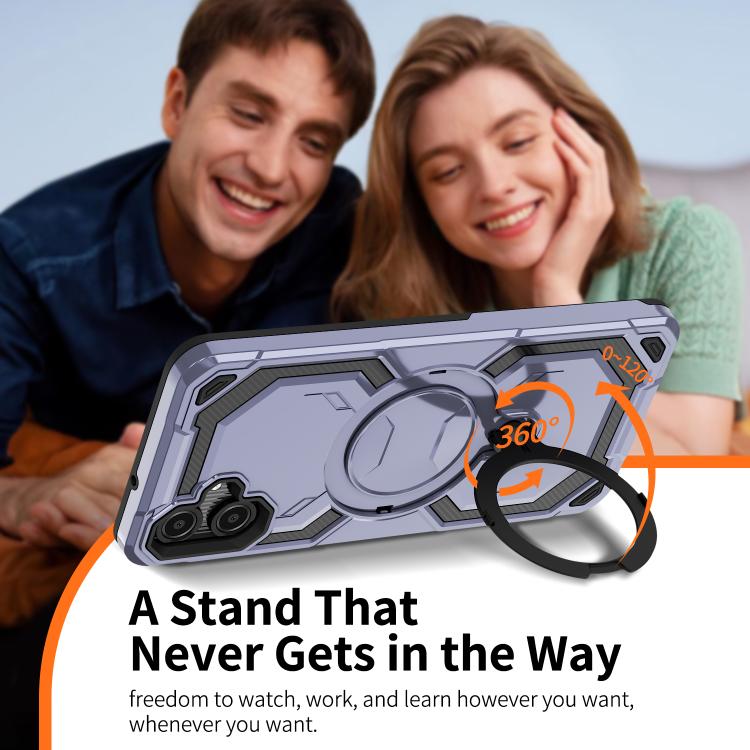 For Samsung Galaxy A06 5G / 4G Cooling MagSafe Holder Phone Case
