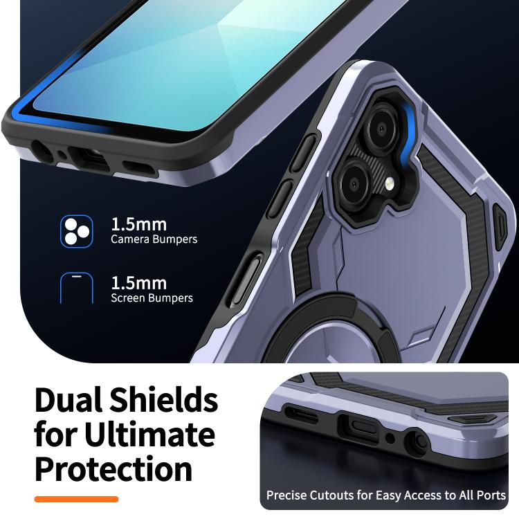 For Samsung Galaxy A06 5G / 4G Cooling MagSafe Holder Phone Case