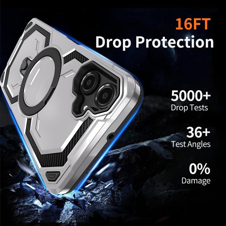For Samsung Galaxy A06 5G / 4G Cooling MagSafe Holder Phone Case