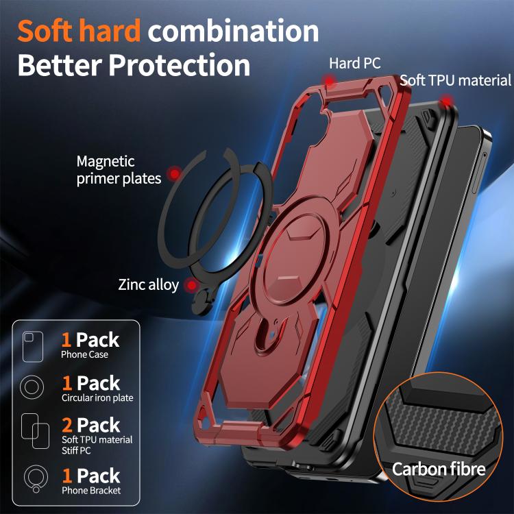 For Samsung Galaxy A16 5G Cooling MagSafe Holder Phone Case
