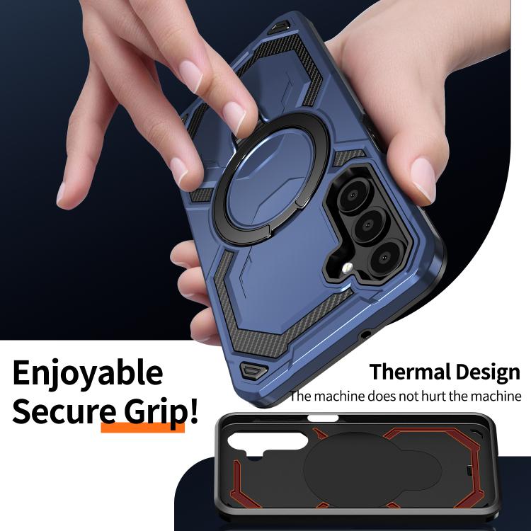 For Samsung Galaxy A16 5G Cooling MagSafe Holder Phone Case