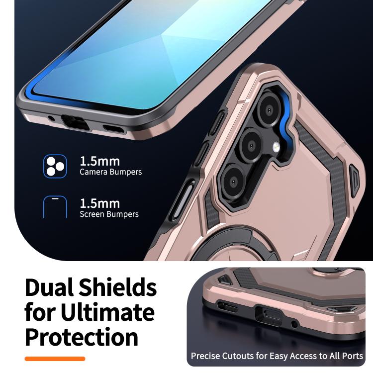For Samsung Galaxy A16 5G Cooling MagSafe Holder Phone Case