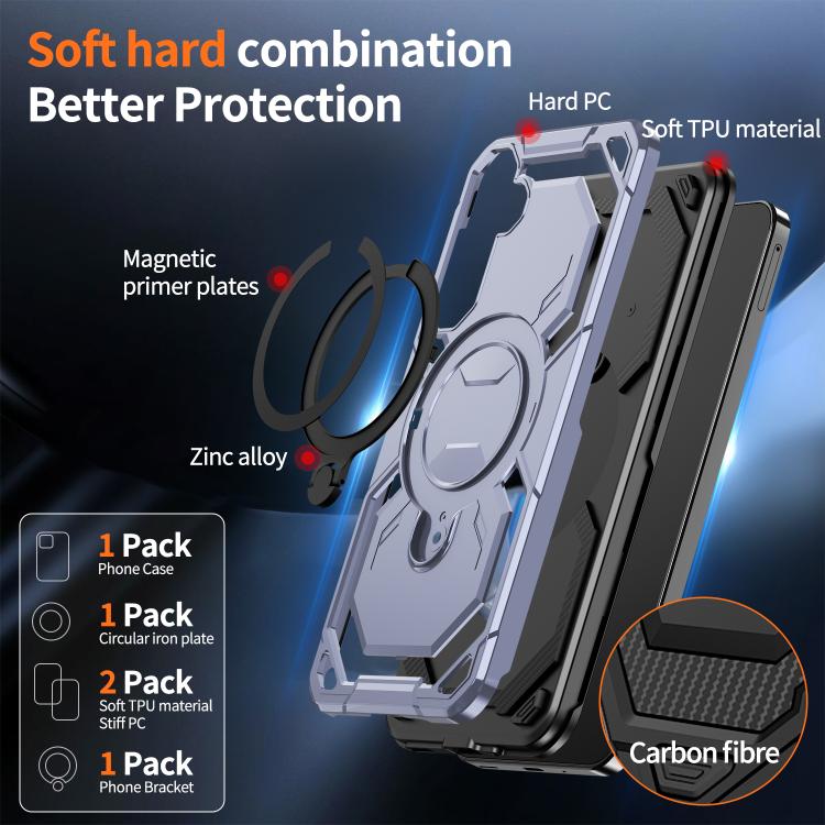 For Samsung Galaxy A16 5G Cooling MagSafe Holder Phone Case