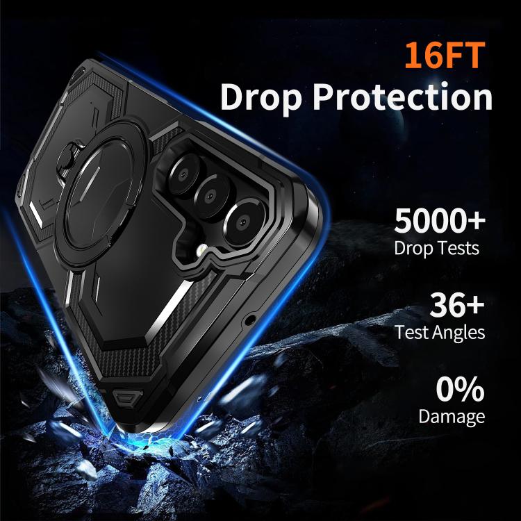 For Samsung Galaxy A15 5G / 4G Cooling MagSafe Holder Phone Case