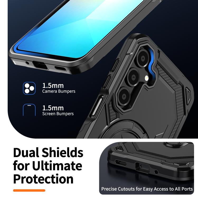 For Samsung Galaxy A15 5G / 4G Cooling MagSafe Holder Phone Case