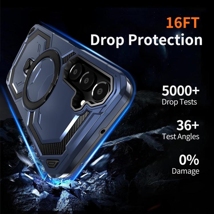For Samsung Galaxy A15 5G / 4G Cooling MagSafe Holder Phone Case