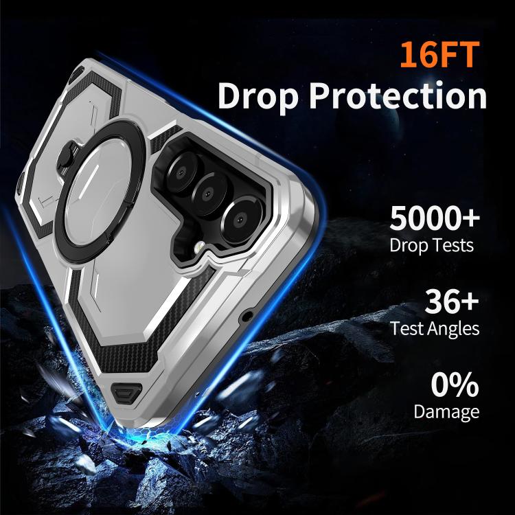 For Samsung Galaxy A15 5G / 4G Cooling MagSafe Holder Phone Case