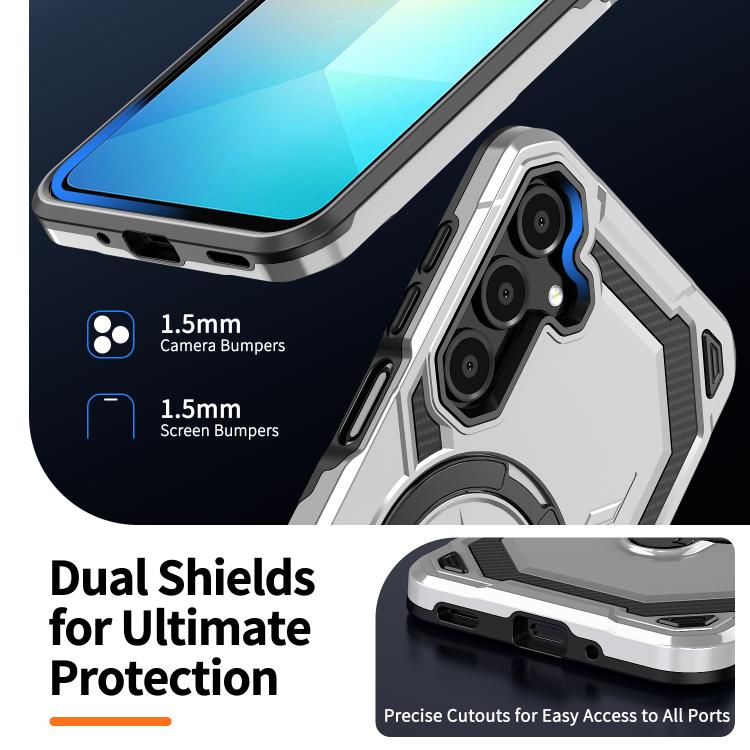 For Samsung Galaxy A15 5G / 4G Cooling MagSafe Holder Phone Case