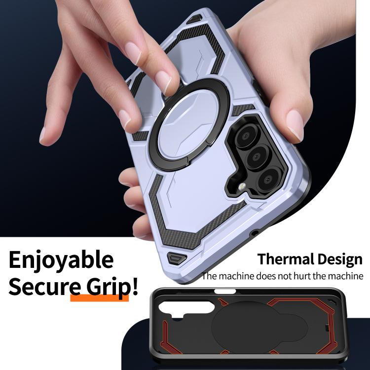 For Samsung Galaxy A05s Cooling MagSafe Holder Phone Case