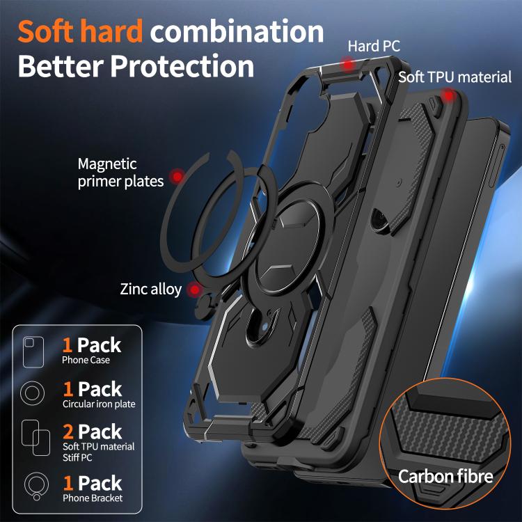 For Samsung Galaxy A26 5G Cooling MagSafe Holder Phone Case