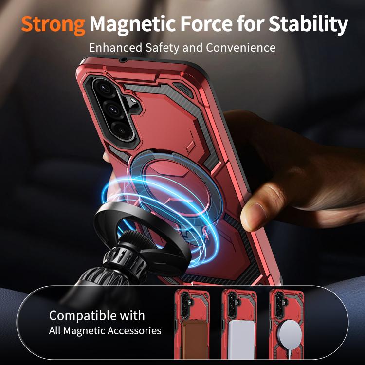 For Samsung Galaxy A26 5G Cooling MagSafe Holder Phone Case