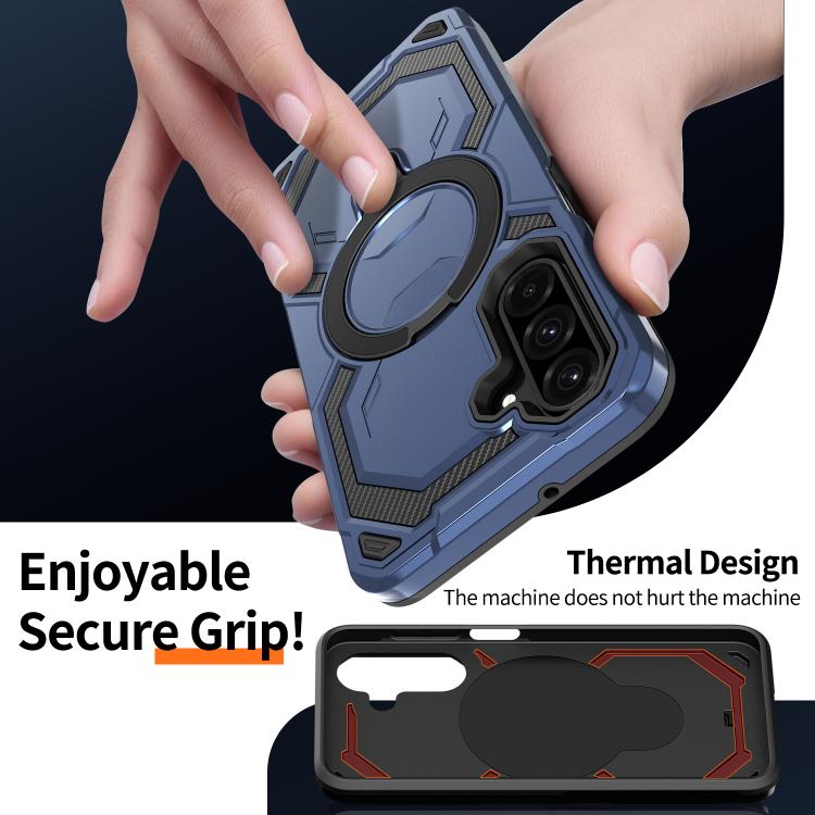 For Samsung Galaxy A26 5G Cooling MagSafe Holder Phone Case